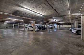 Secured underground parking